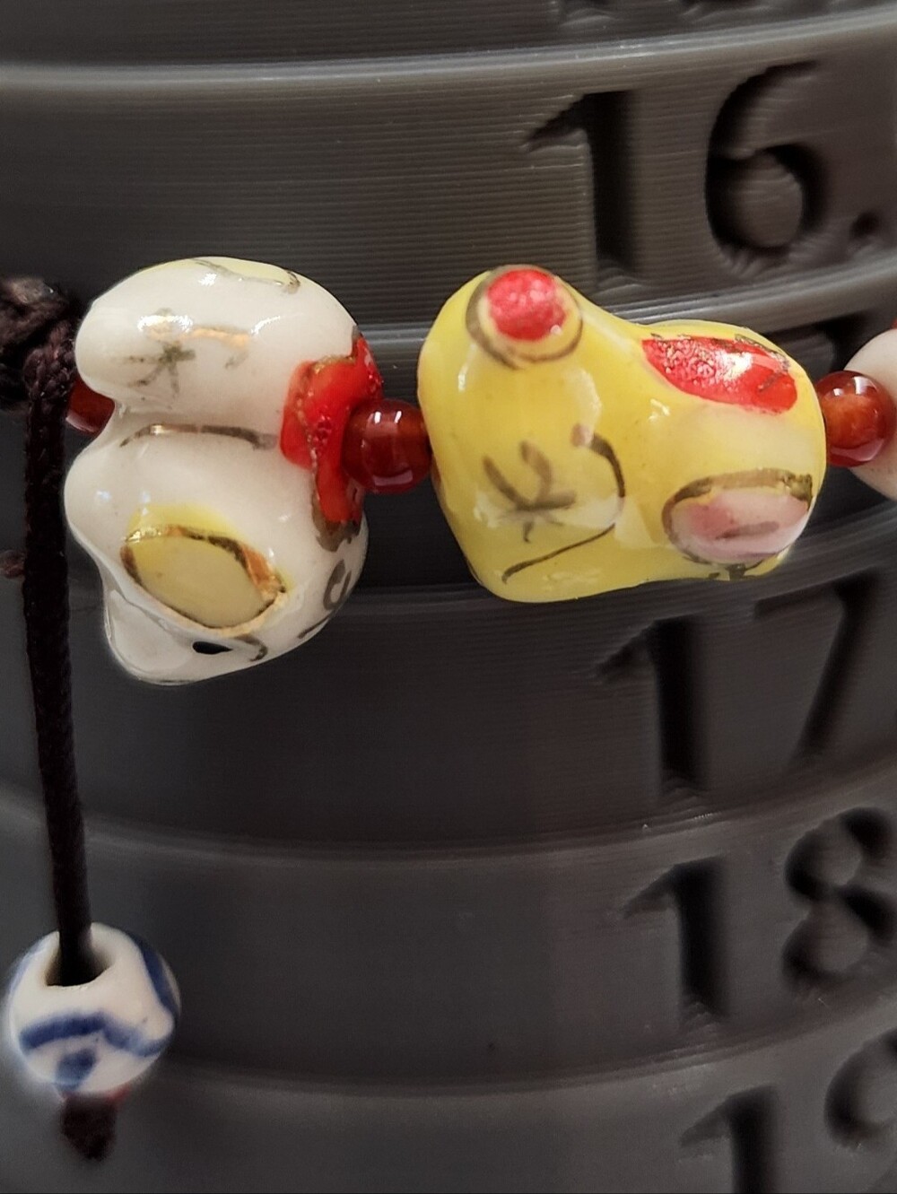 Chinese ceramic zodiac bracelet Adjustable